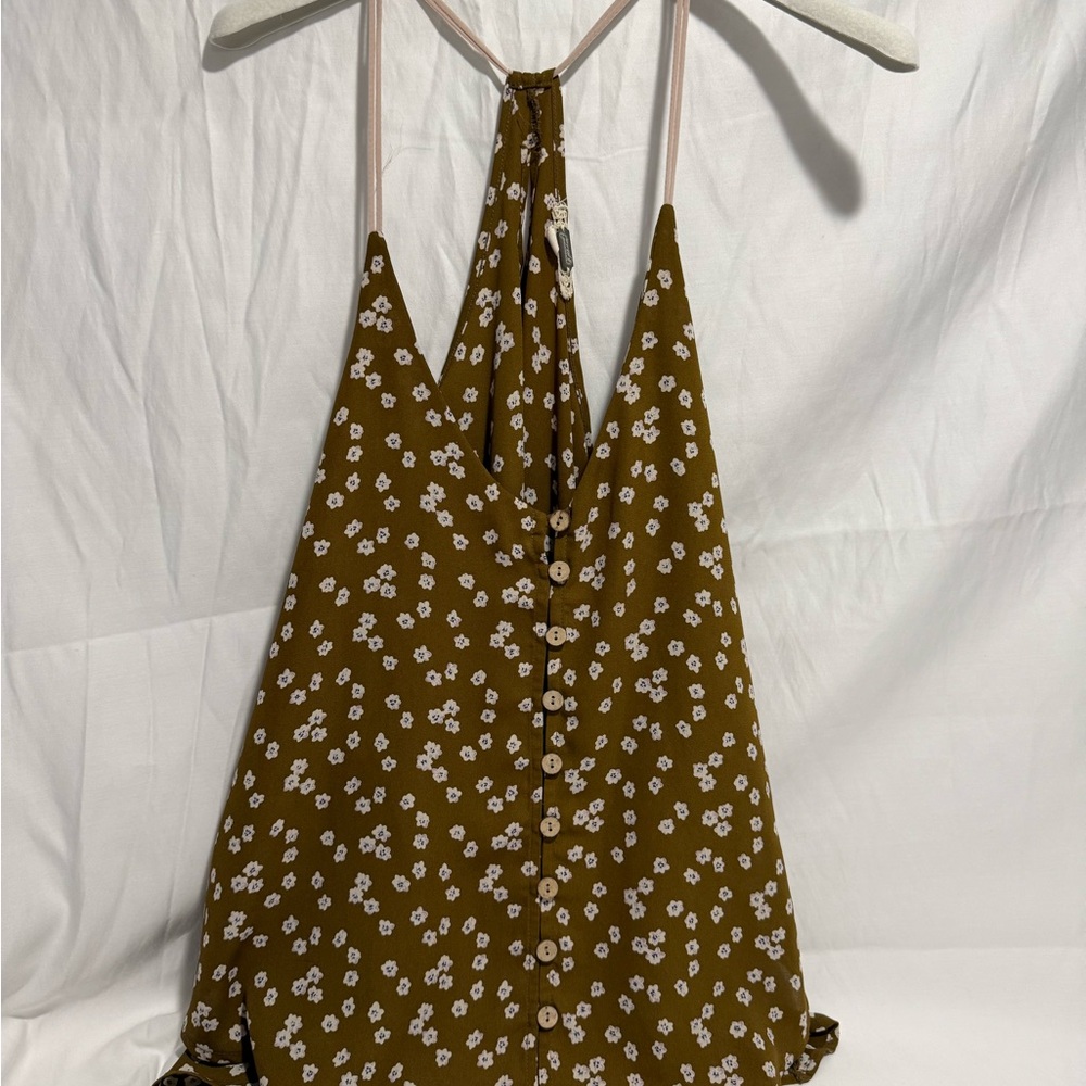 Floral Halter Top